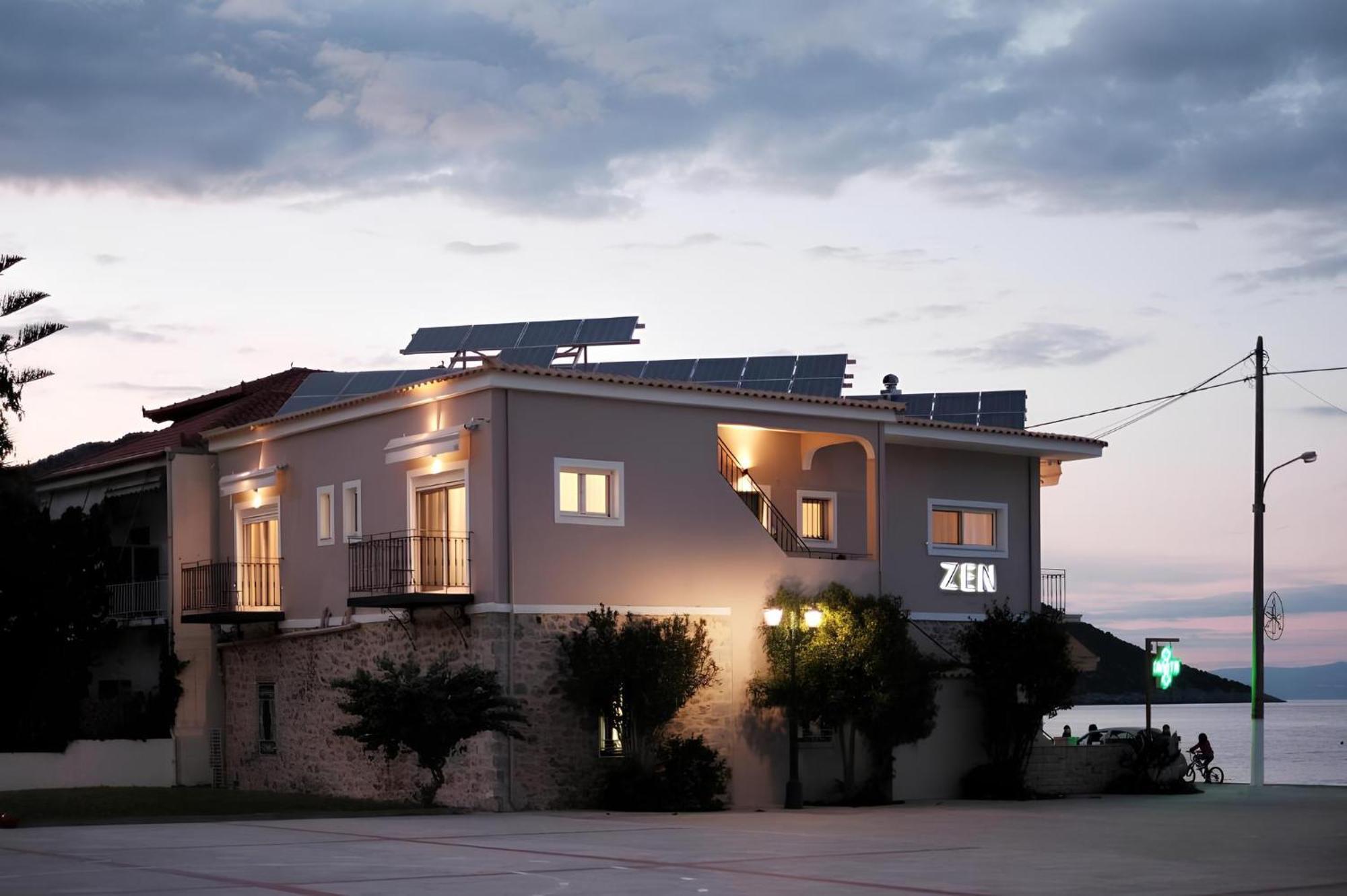 Zen Minimal Luxury Housing Tyros Villa Екстериор снимка