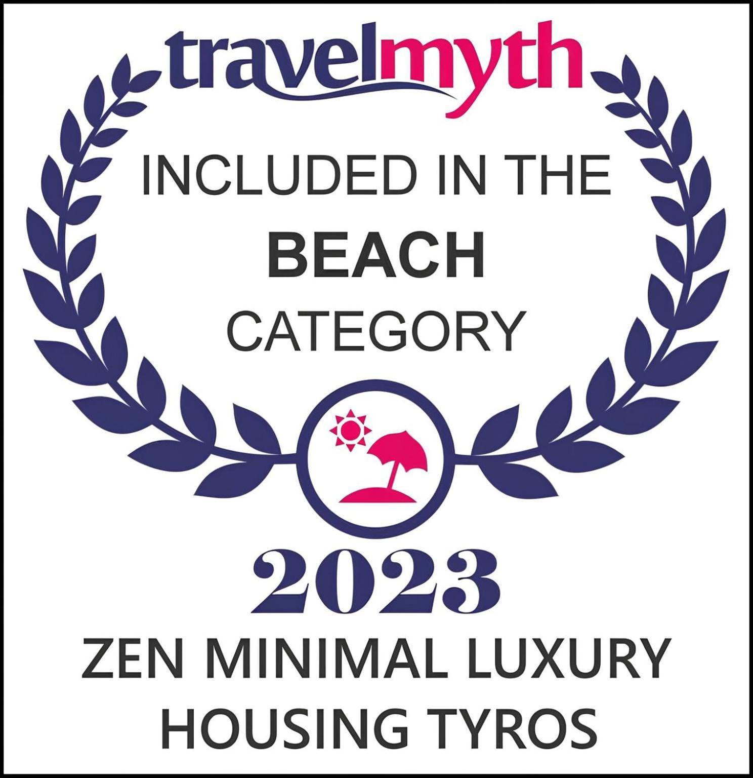 Zen Minimal Luxury Housing Tyros Villa Екстериор снимка