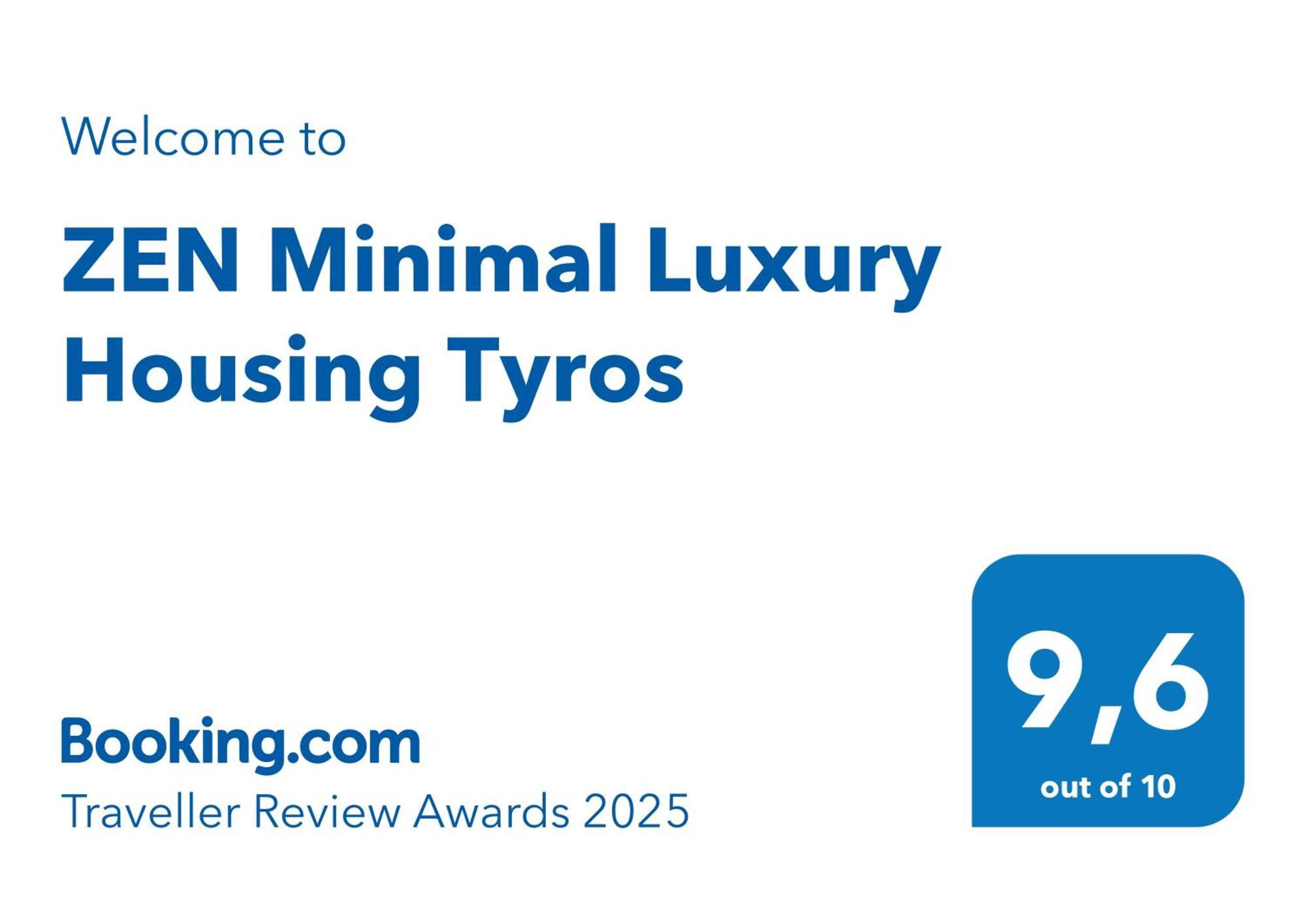 Zen Minimal Luxury Housing Tyros Villa Екстериор снимка